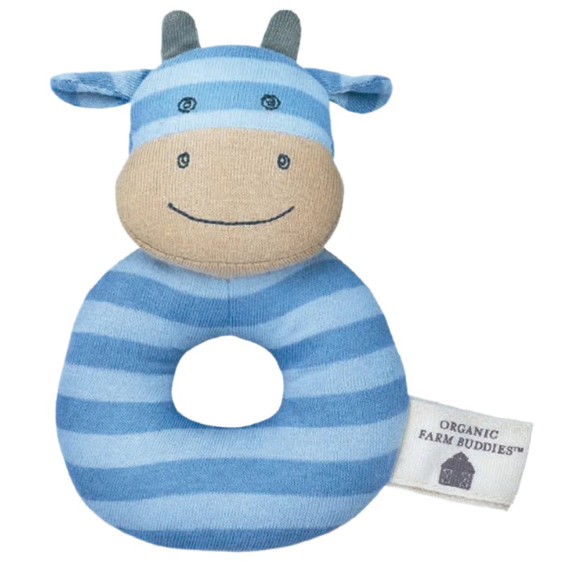Mr. Moo – Teething Rattle