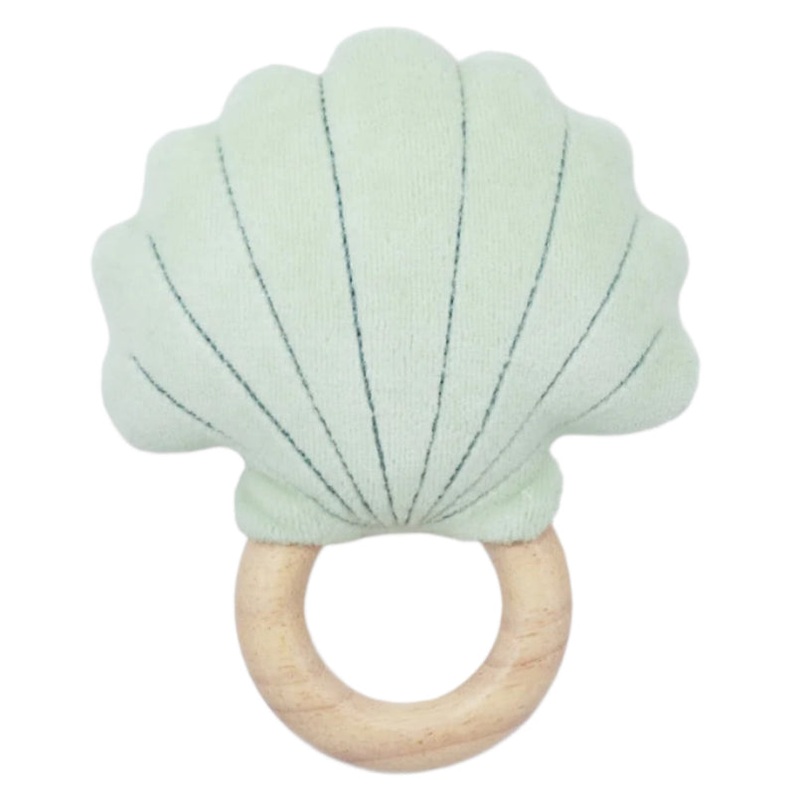 Teal Shell Rattle