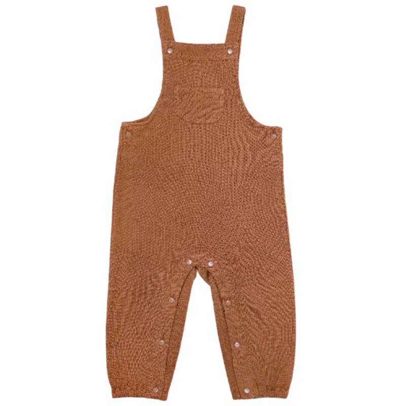Waffle Overalls – Caramel