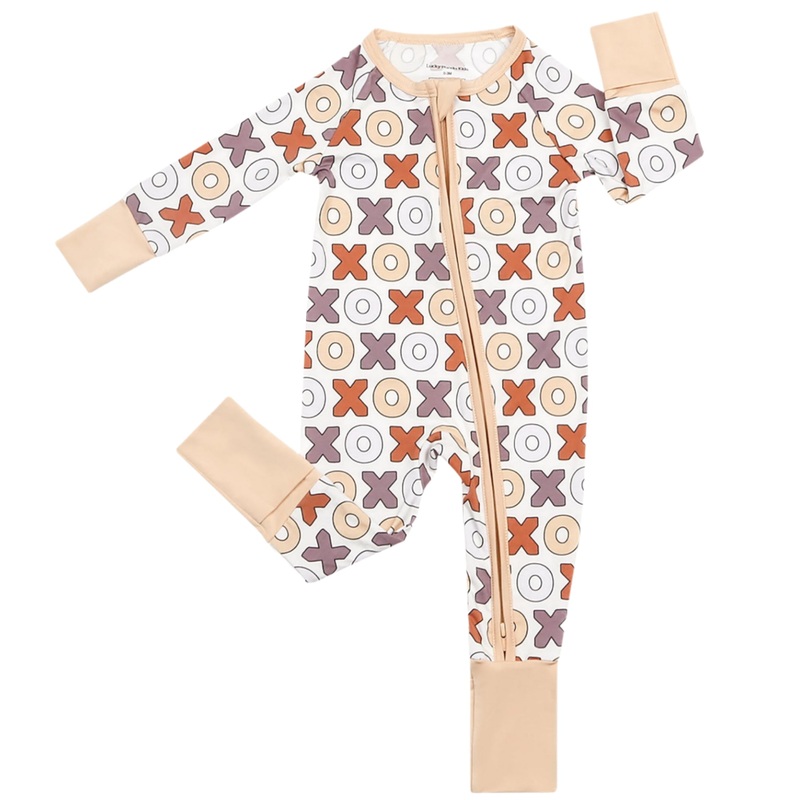 Bamboo Zip Romper | Xoxo