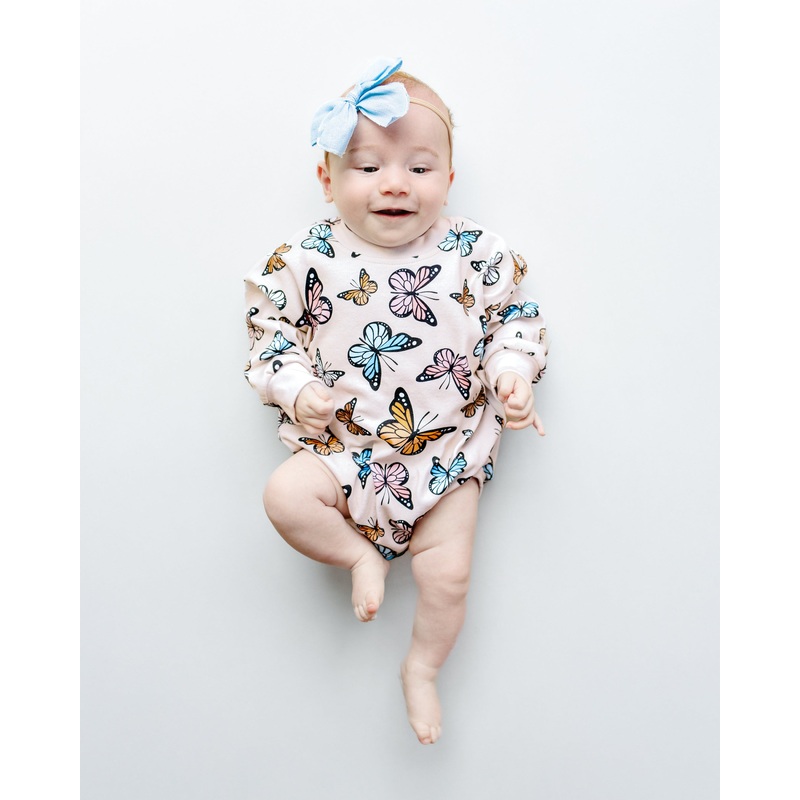 Bubble Romper | Butterflies