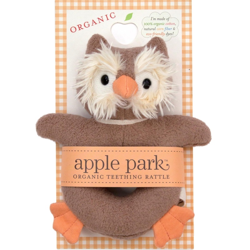 Soft Teething Rattle – Owl