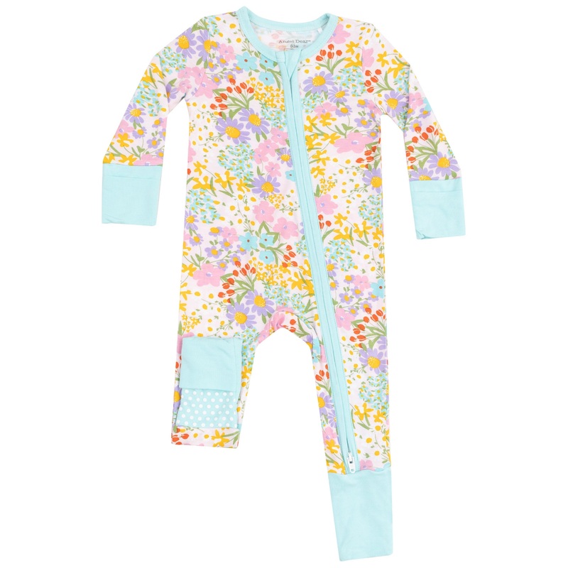 2 Way Zipper Romper – Amelia Floral