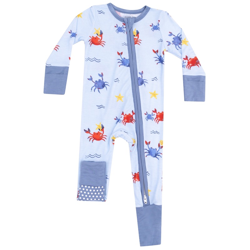 2 Way Zipper Romper – Crayon Crabs