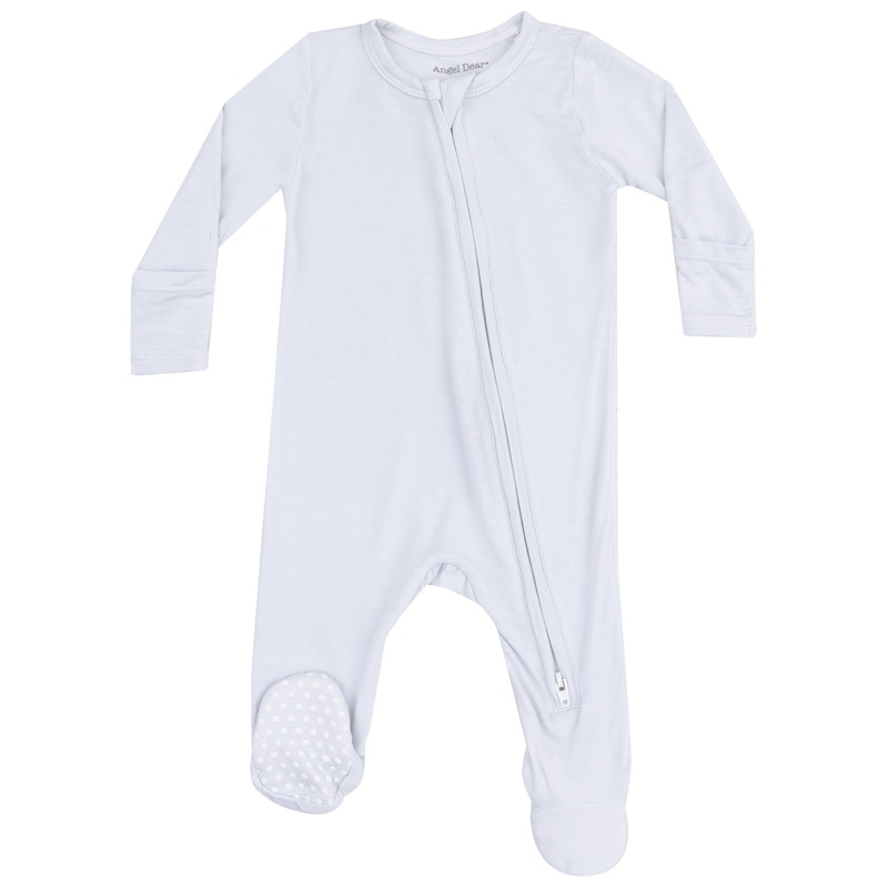 Angel Wing Footie – Solid Classic Blue