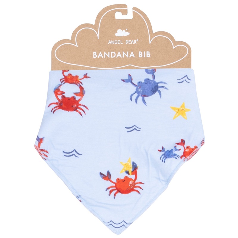 Bandana Bib – Crayon Crabs