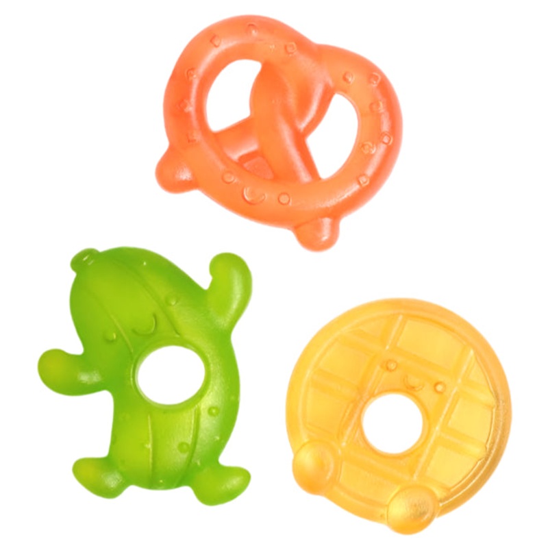 Cutie Coolers Water Filled Teethers (3-pack) – Silly Foods