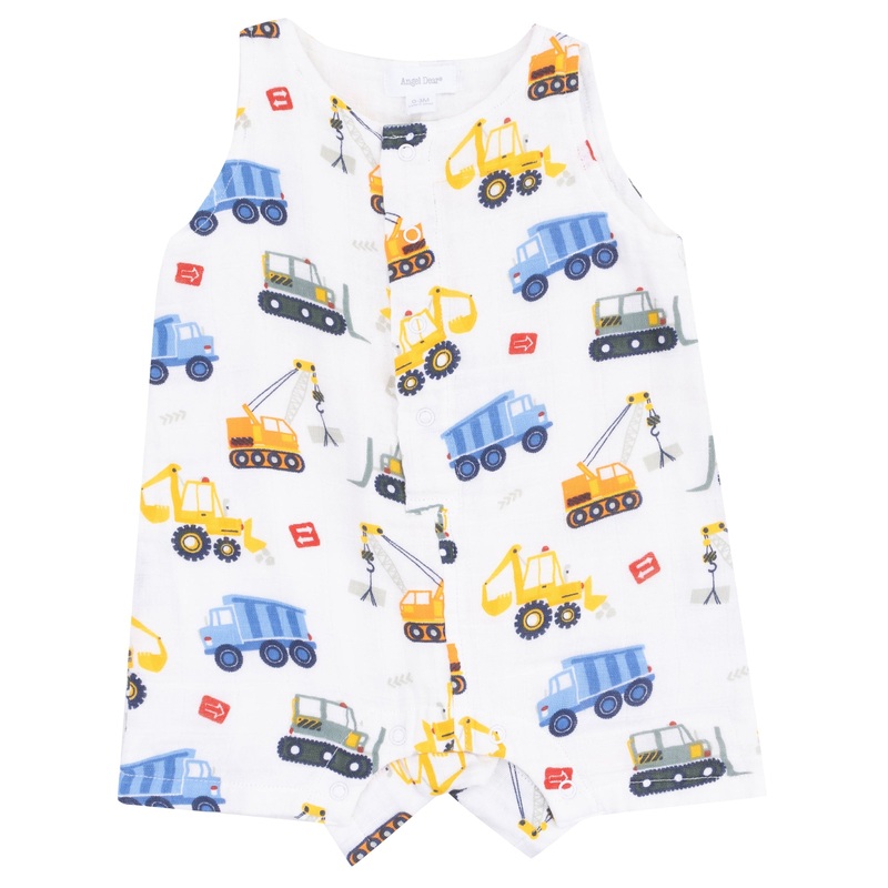 Sleeveless Shortie Romper – Cool Construction