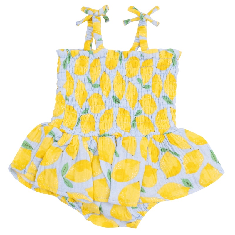 Smocked Bubble with Skirt – Sunny Lemons