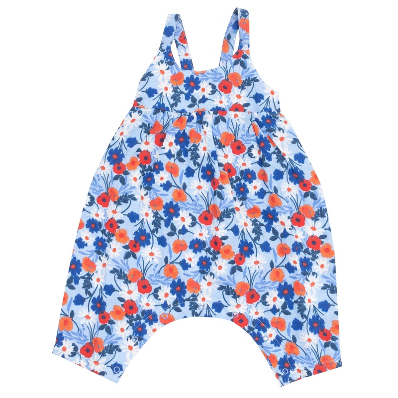 Tie Back Romper – Poppy Days