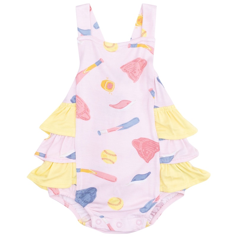 Ruffle Sunsuit – Softball