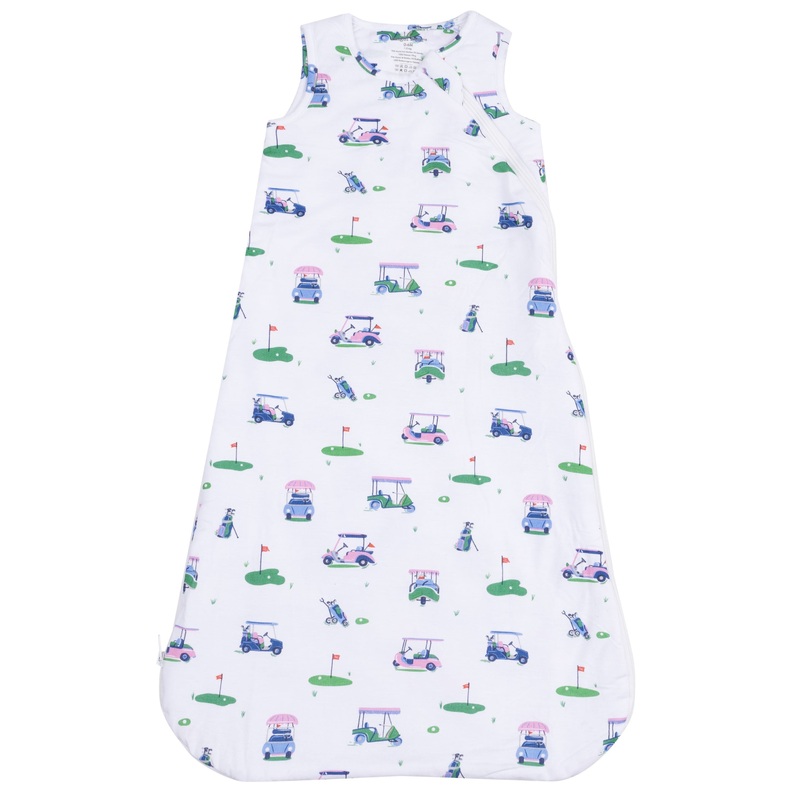 Sleep Bag – Vintage Golf Carts Pink
