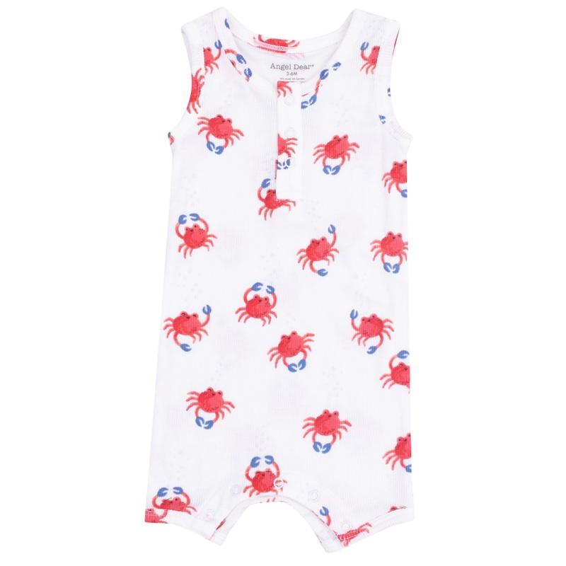 Sleeveless Shortie Romper – Crabby Cuties
