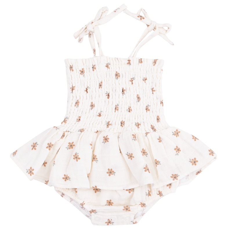 Smocked Bubble with Skirt – Bitty Blooms
