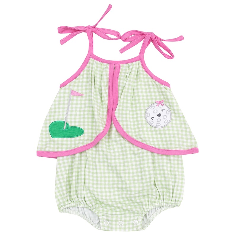 Swing Front Sunsuit – Golf Applique