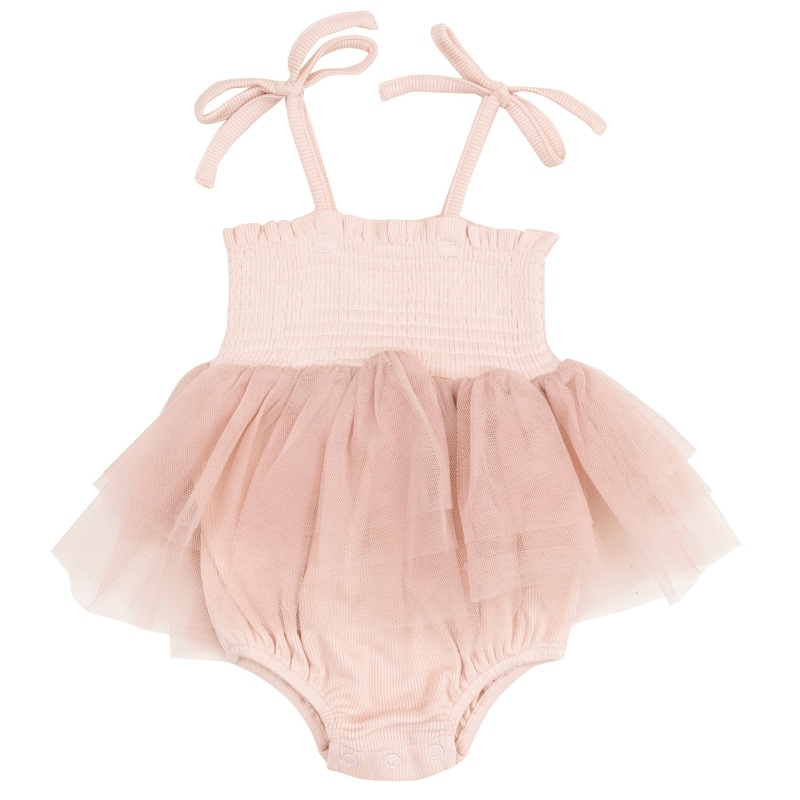 Tutu Bubble – Solid Rose Smoke Ribbed
