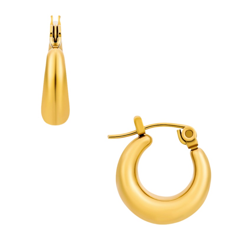 Anastasia Huggie Hoop Earring