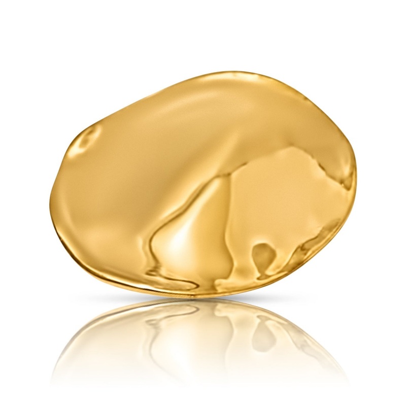 Celerie Abstract Circle Brooch