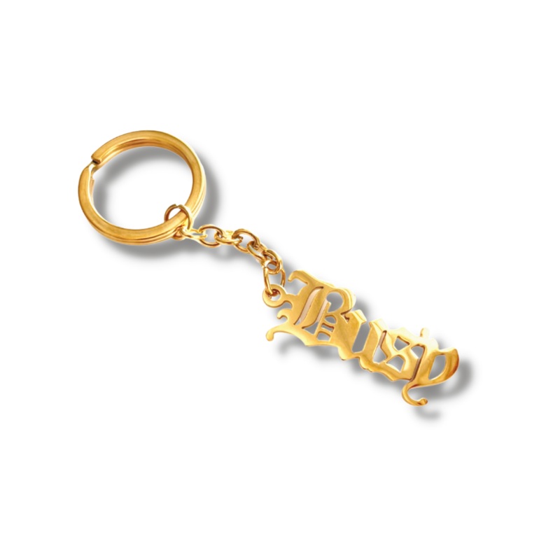 Gothic Busy Charm Keychain