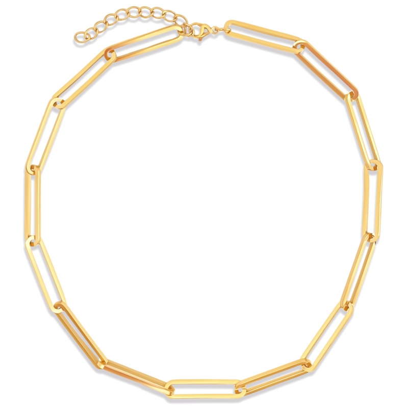 Lainey Paperclip Chain Necklace
