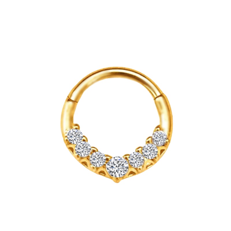 Laurel Huggie Hoop Cartilage Earring