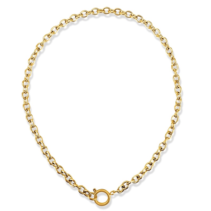 Melody Sailor Clasp Chain Necklace