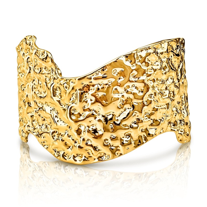 Tabitha Hammered Cuff Bracelet