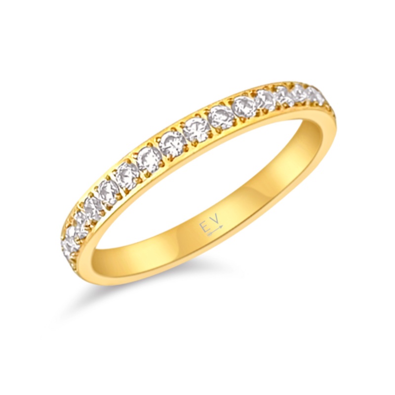 Velia Dainty Eternity Band Ring