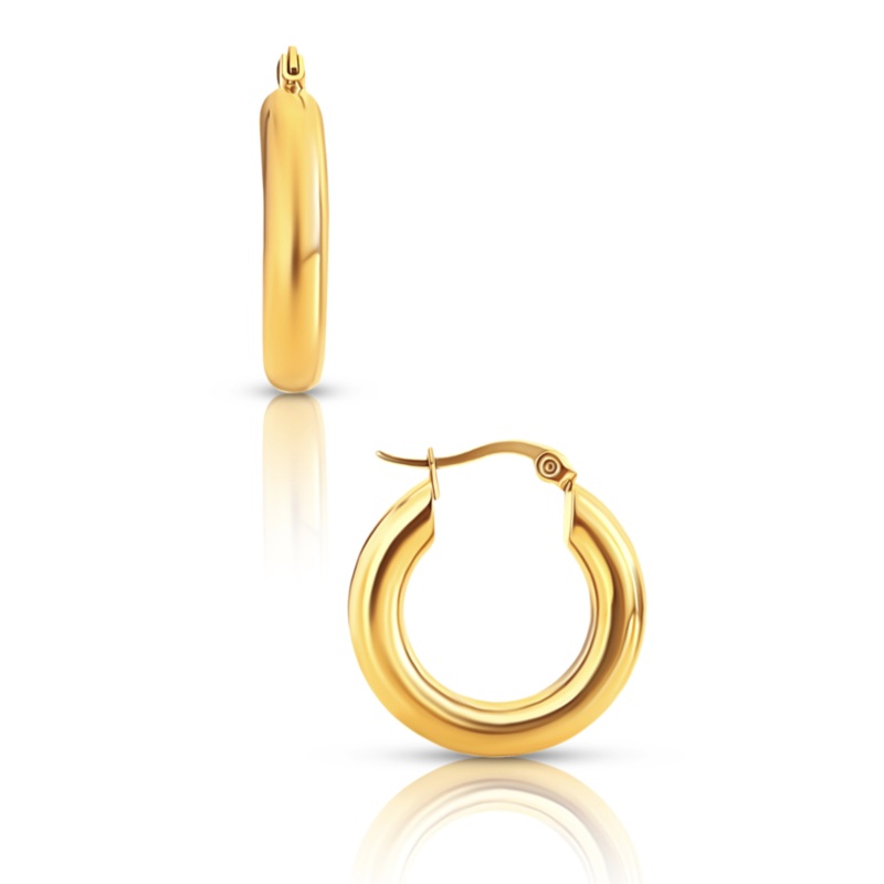Zelda Medium Hoop Earring