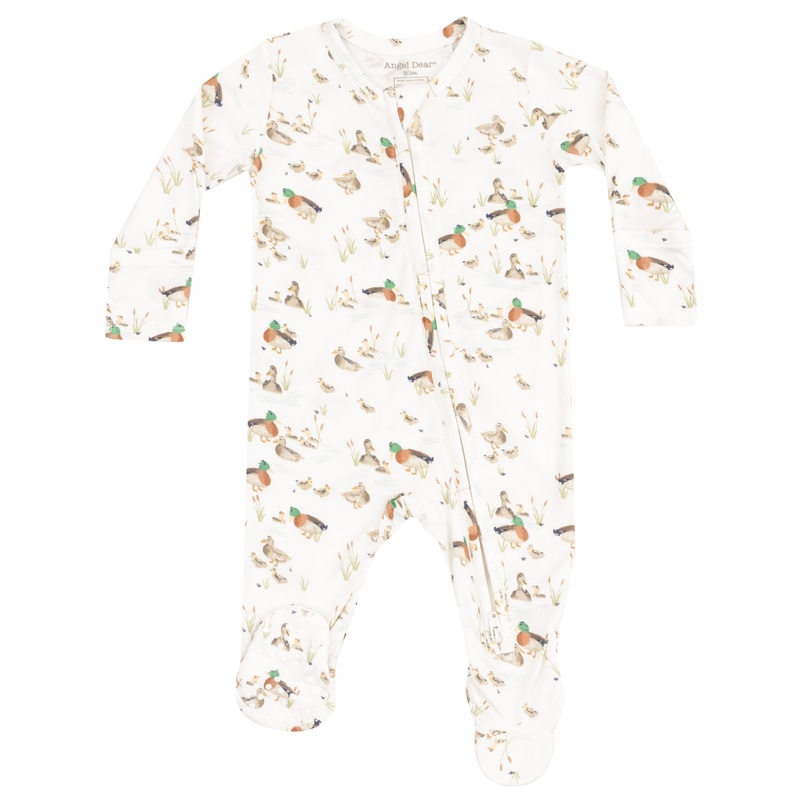 2 Way Zipper Footie – Duckling Families