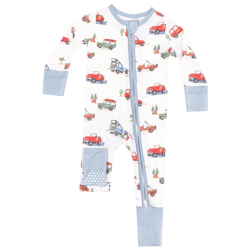 2 Way Zipper Romper – Off-Road Adventure