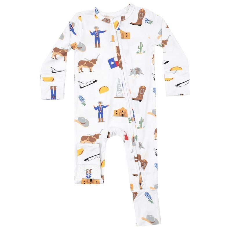 2 Way Zipper Romper – Texas