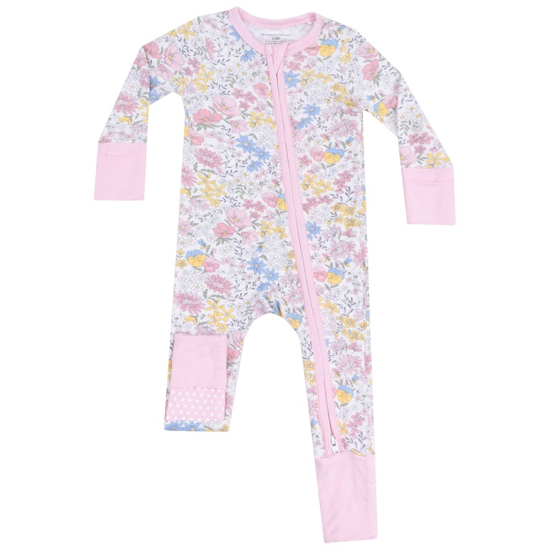 2 Way Zipper Romper – Viola Floral
