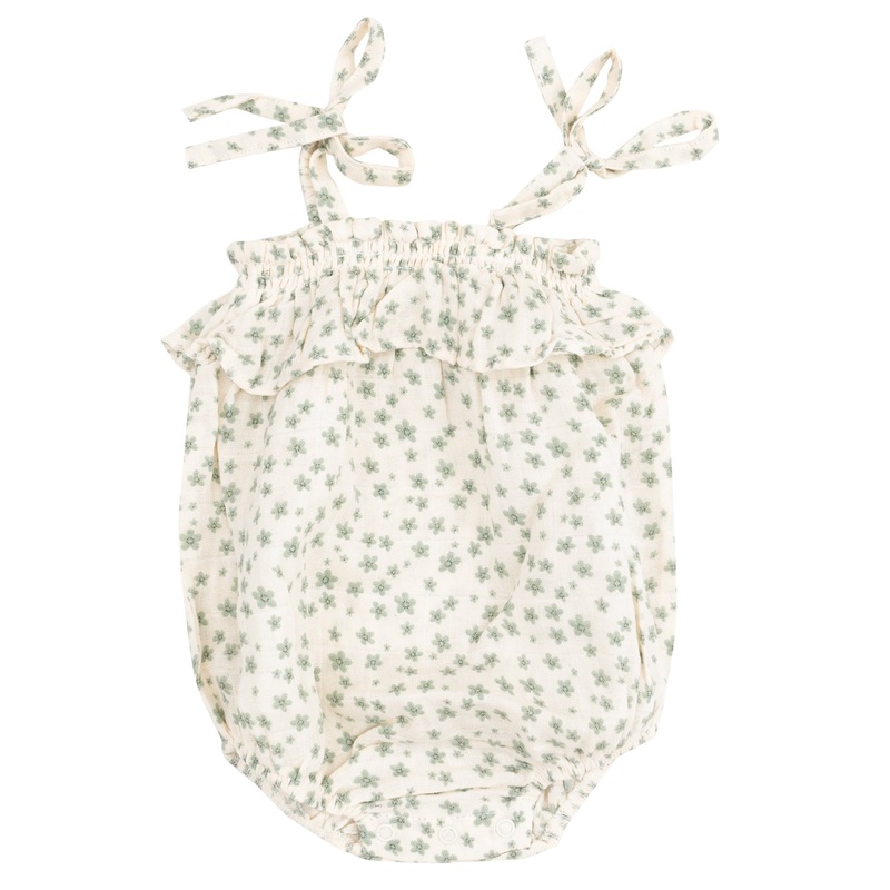 Ruffle Bubble – Jadeite Simple Floral