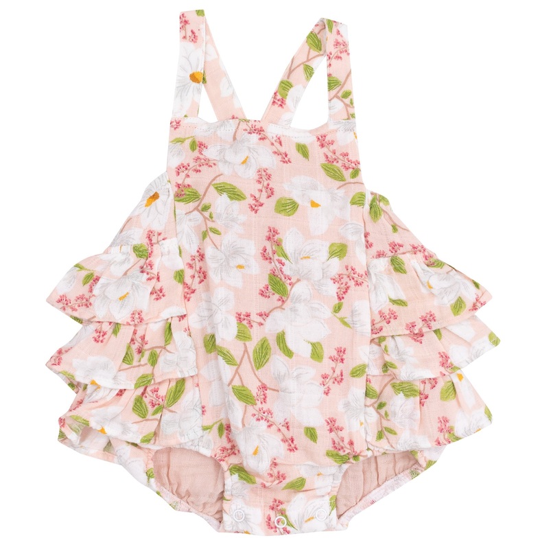 Ruffle Sunsuit – Magnolias
