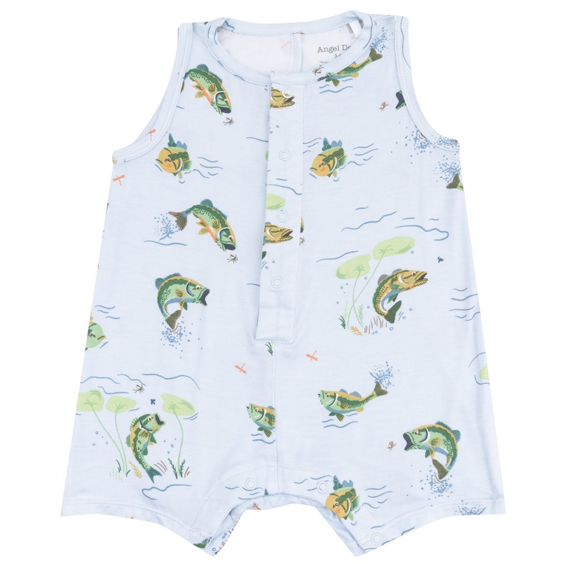 Sleeveless Shortie Romper – Bass