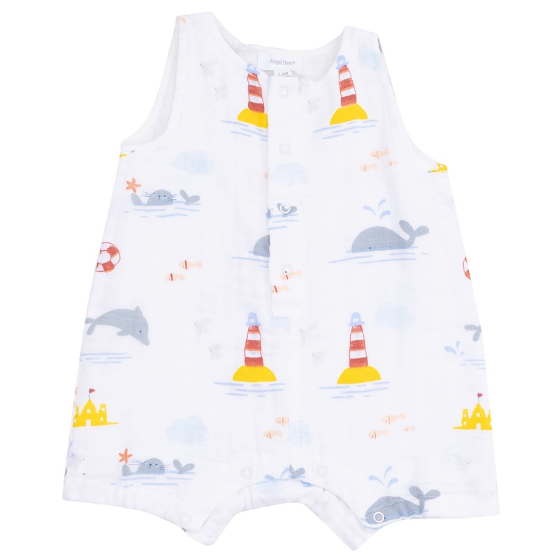 Sleeveless Shortie Romper – Take Me To The Sea