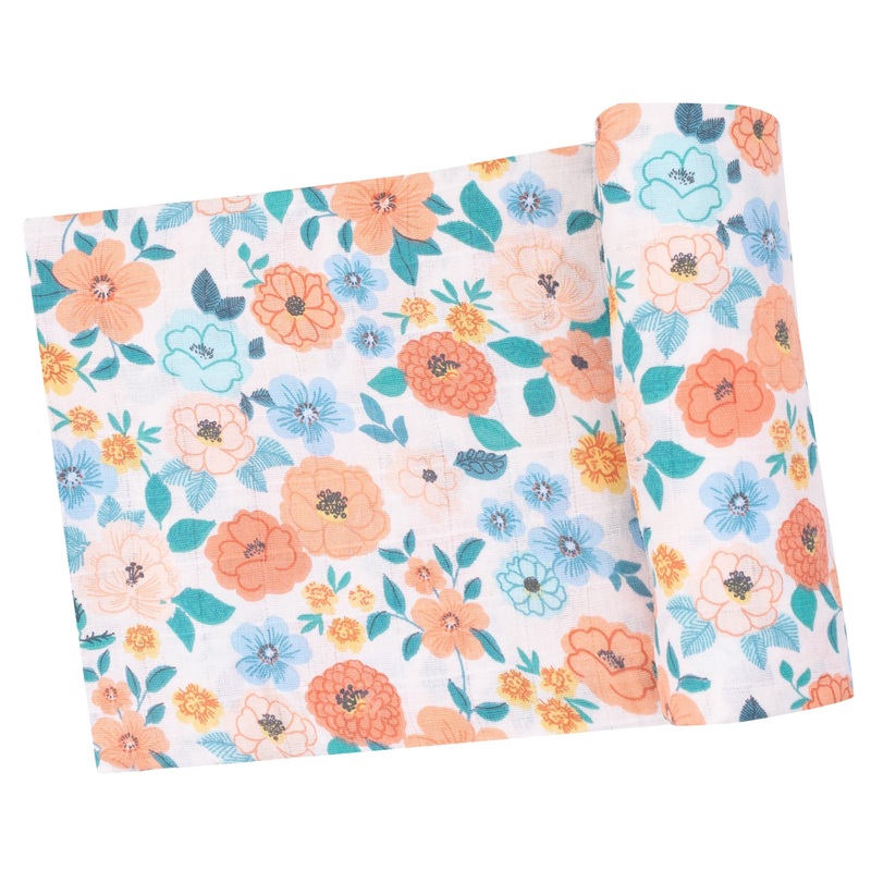 Swaddle Blanket – Flower Cart