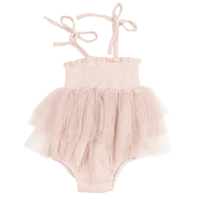 Tutu Bubble – Solid Muslin Rose Smoke