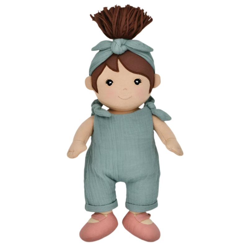 Apple Park Kids – Paloma in Teal Muslin