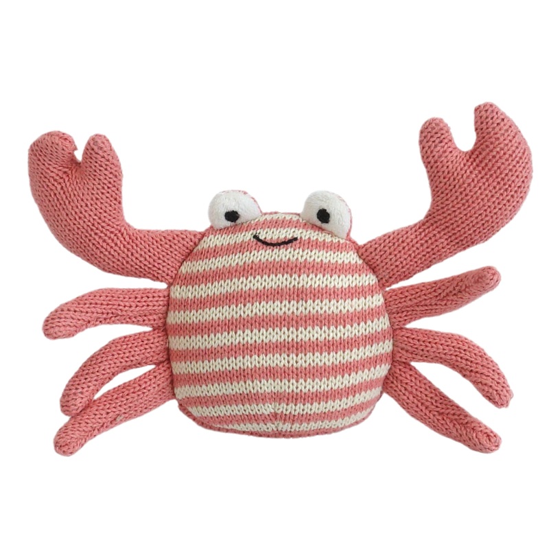 Caldwell Crab Knit Rattle