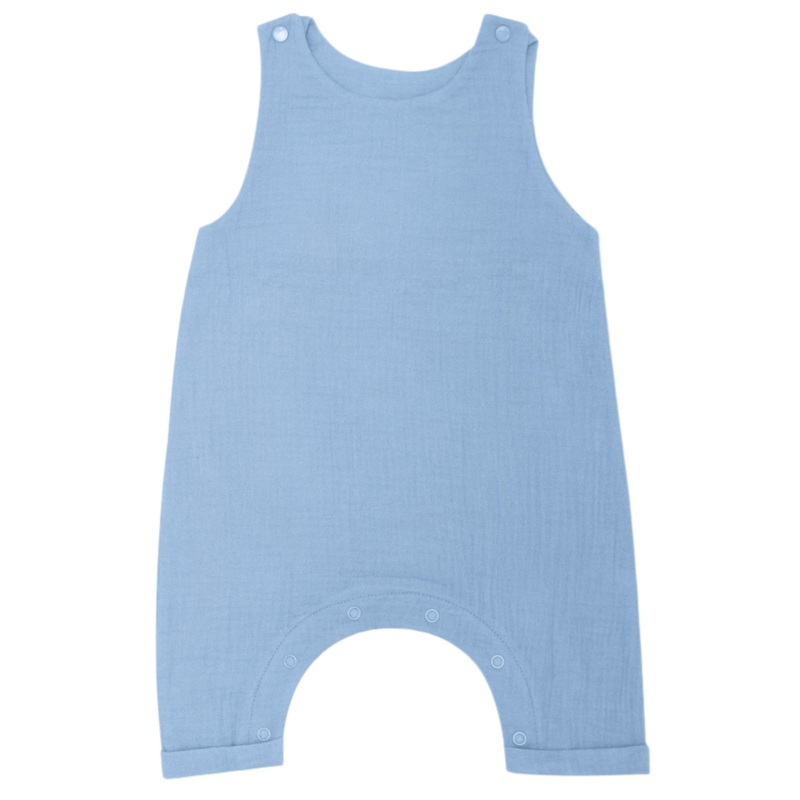 Muslin Jumpsuit – Blue