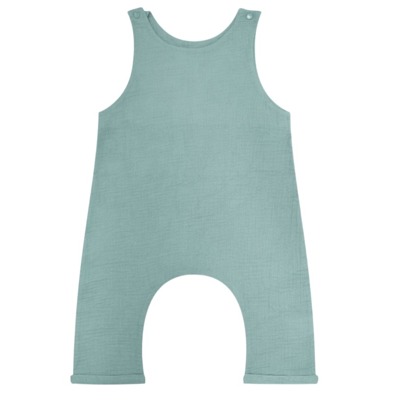 Muslin Jumpsuit – Teal