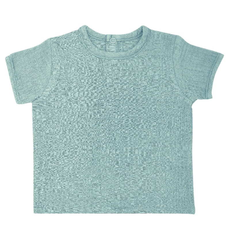 Muslin Short Sleeve Shirt – Teal