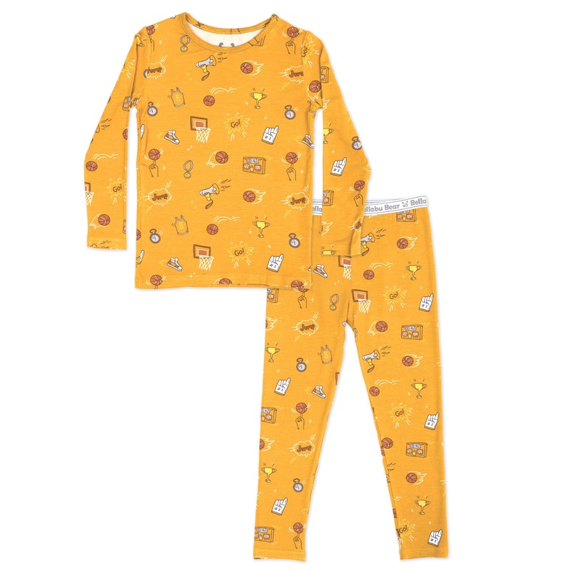 Basketball Bamboo Kids Pajamas