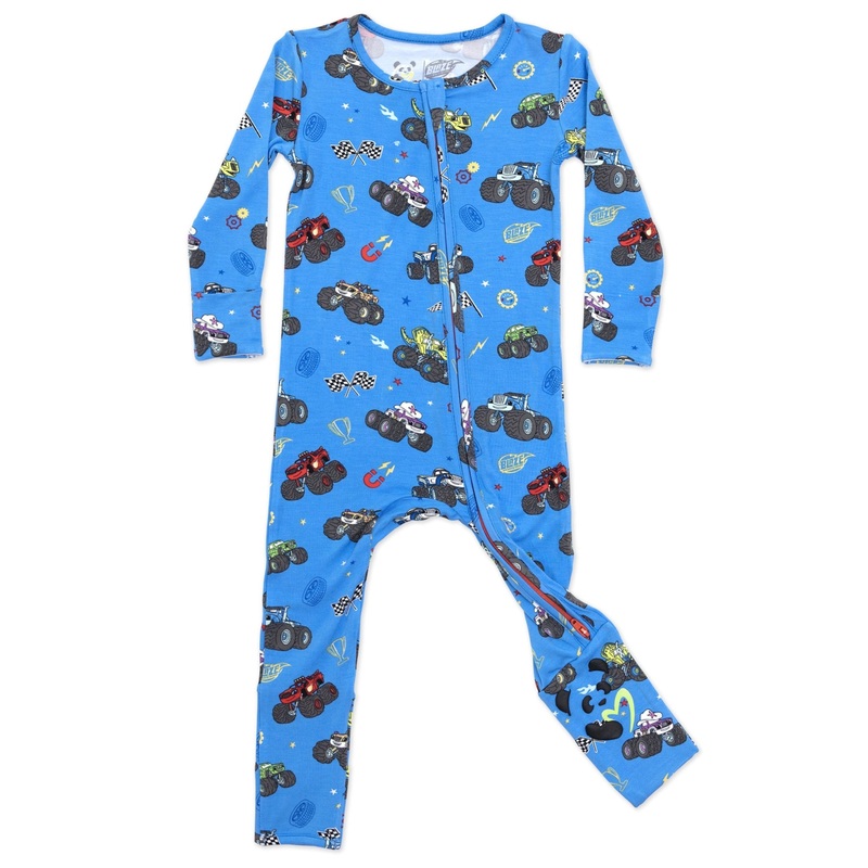 Blaze and the Monster Machines Bamboo Convertible Footie