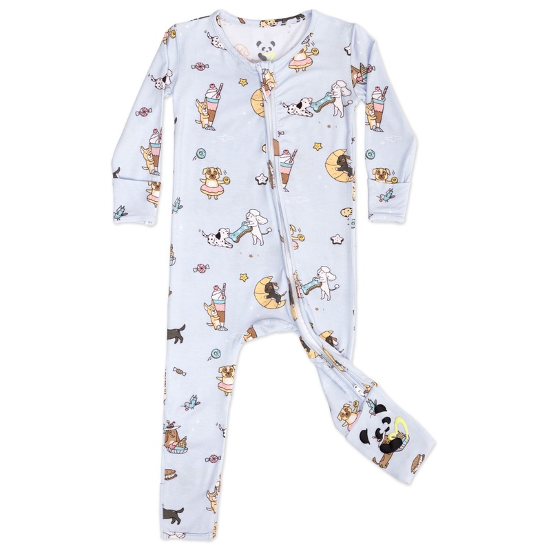 Dessert Dogs Bamboo Convertible Footie