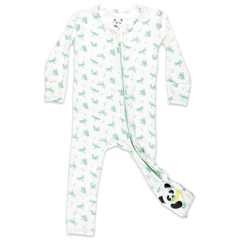 Dragonfly Bamboo Convertible Footie
