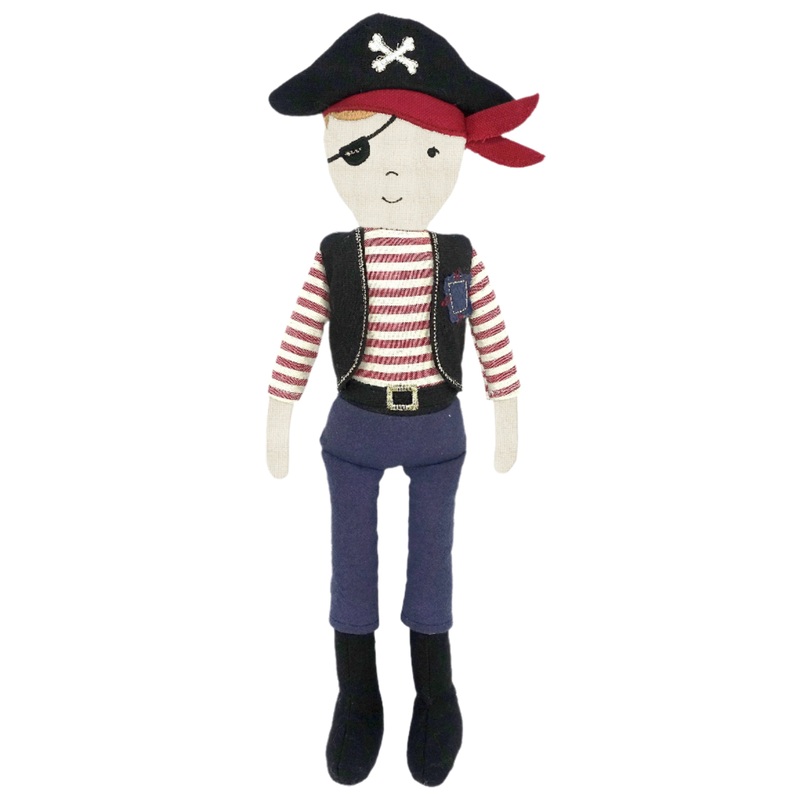 Jolly Roger Pirate Doll
