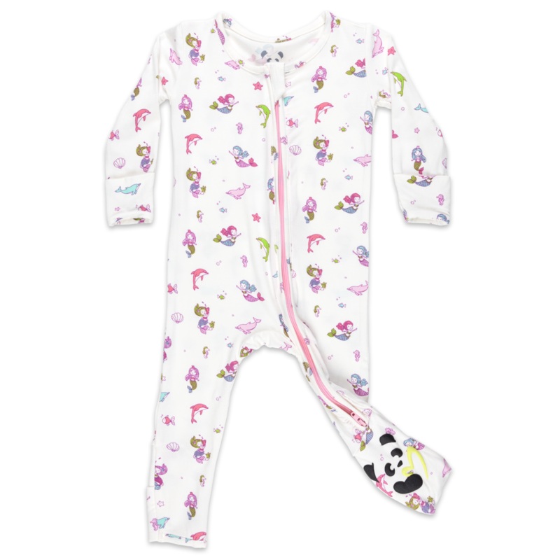 Mermaid Bamboo Convertible Footie